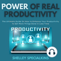 Power of Real Productivity