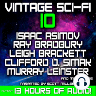 Vintage Sci-Fi 10 - 22 Science Fiction Classics from Isaac Asimov, Andre Norton, Ray Bradbury, Arthur C. Clarke, Leigh Brackett and more
