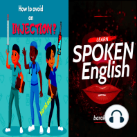 How to avoid an injection? Learn spoken english