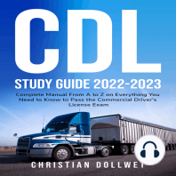 CDL Study Guide 2022-2023