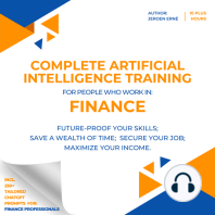 Complete AI Training for people who work in Finance