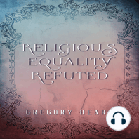 Religious Equality Refuted