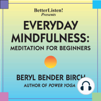 Everyday Mindfulness - Meditation for Beginners