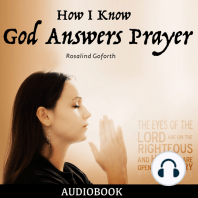 How I Know God Answers Prayer