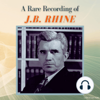 A Rare Recording of J.B. Rhine