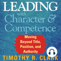 Leading with Character and Competence