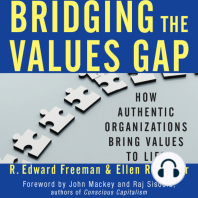 Bridging the Values Gap