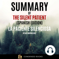 Summary of The Silent Patient (Spanish-Edition) La Paciente Silenciosa By Alex Michaelides