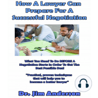 How a Lawyer Can Prepare for a Successful Negotiation