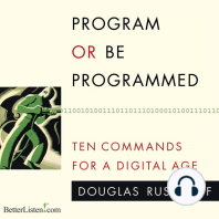 Program or be Programmed