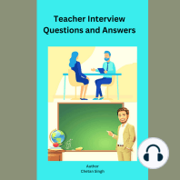 Teacher interview questions and answers