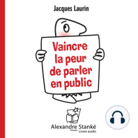 Vaincre la peur de parler en public