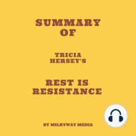 Summary of Tricia Hersey's Rest Is Resistance