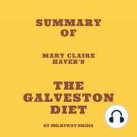 Summary of Mary Claire Haver's The Galveston Diet