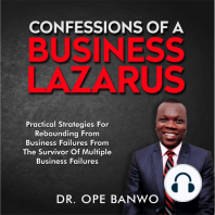 CONFESSIONS OF A BUSINESS LAZARUS