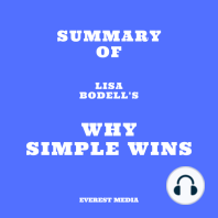 Summary of Lisa Bodell's Why Simple Wins