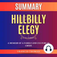 Summary of Hillbilly Elegy by J. D. Vance
