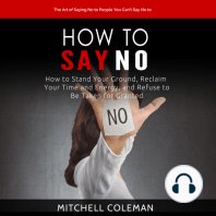 How to Say No