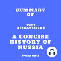 Summary of Paul Bushkovitch's A Concise History of Russia