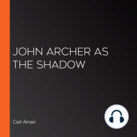 John Archer as the Shadow