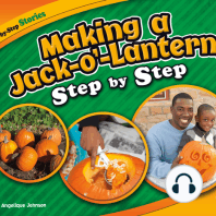 Making a Jack-o'-Lantern, Step by Step