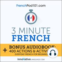 3-Minute French: Everyday French for Beginners