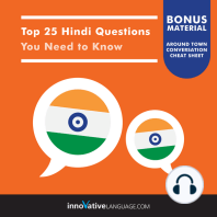 Top 25 Hindi Questions You Need to Know