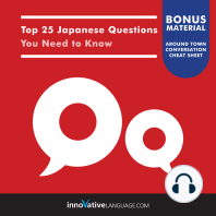 Top 25 Japanese Questions You Need to Know
