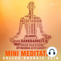 Voller Energie sein mit Mini Meditation