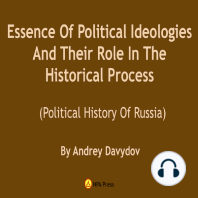 Essence Of Political Ideologies And Their Role In The Historical Process