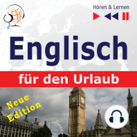 Englisch für den Urlaub – Hören & Lernen