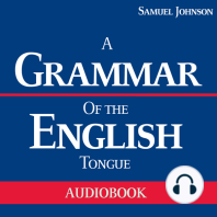 A Grammar of the English Tongue