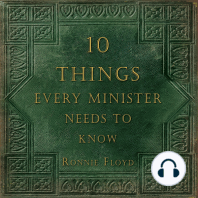 Ten Things Every Minister Needs to Know