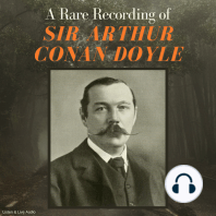 A Rare Recording of Sir Arthur Conan Doyle