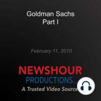 Goldman Sachs Part I