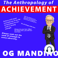 The Anthropology of Achievement