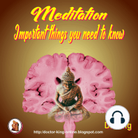 Meditation - Important things you need to know
