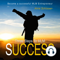 Three Steps to Mlm Success - Become a Successful Mlm Entrepreneur