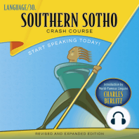 Southern Sotho Crash Course by LANGUAGE/30