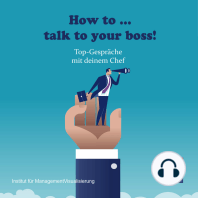 How to talk to your boss!