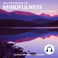 Daily Meditations for Mindfulness by Rod Watson