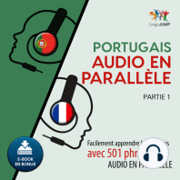 Portugais audio en parallèle - Facilement apprendre le portugais avec 501 phrases en audio en parallèle - Partie 1