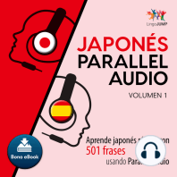 Japonés Parallel Audio – Aprende japonés rápido con 501 frases usando Parallel Audio - Volumen 1