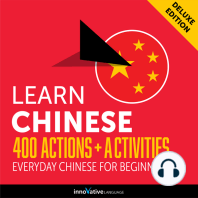 Everyday Chinese for Beginners - 400 Actions & Activities