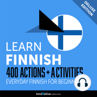 Everyday Finnish for Beginners - 400 Actions & Activities