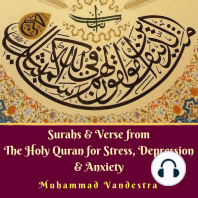 Surahs & Verse from The Holy Quran for Stress, Depression & Anxiety