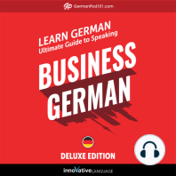 Learn German: Ultimate Guide to Speaking Business German for Beginners (Deluxe Edition)