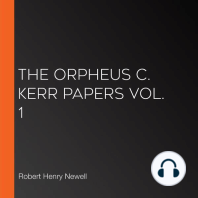 The Orpheus C. Kerr Papers Vol. 1