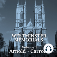 Westminster Memorials, Volume 1