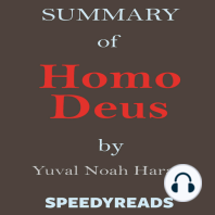 Summary of Homo Deus by Yuval Noah Harari